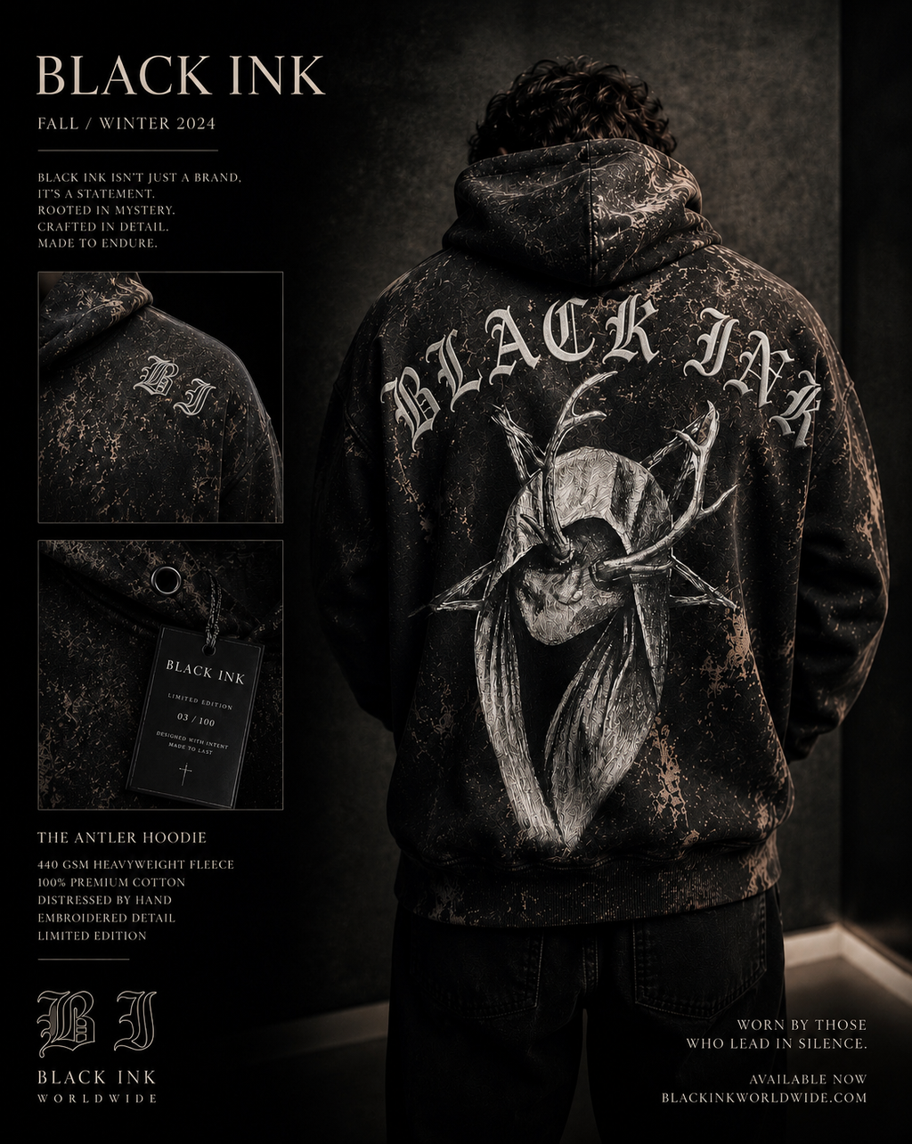 Woodland demon hoodie￼