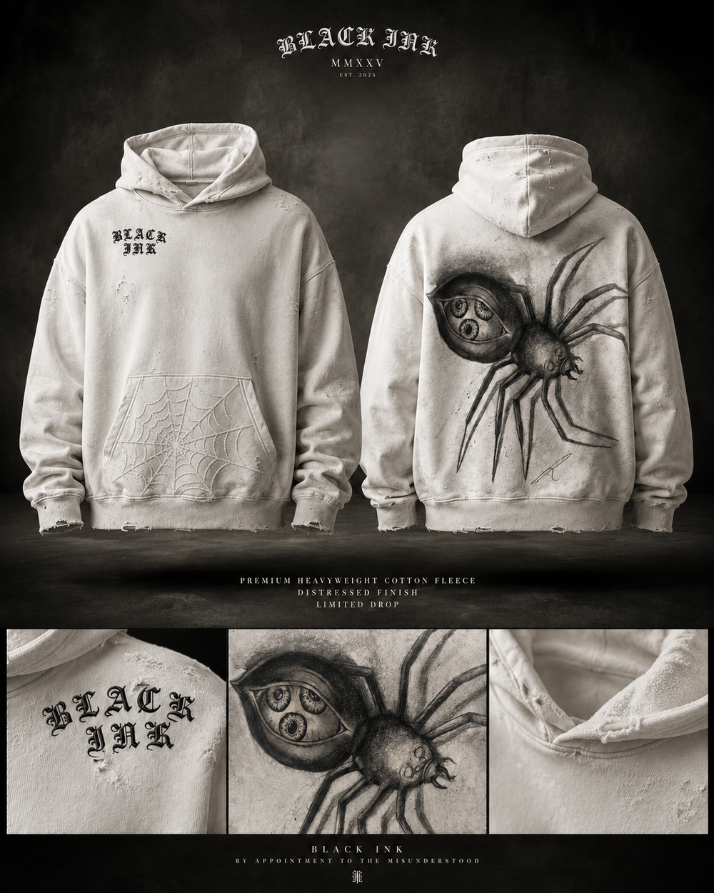 Spider hoodie